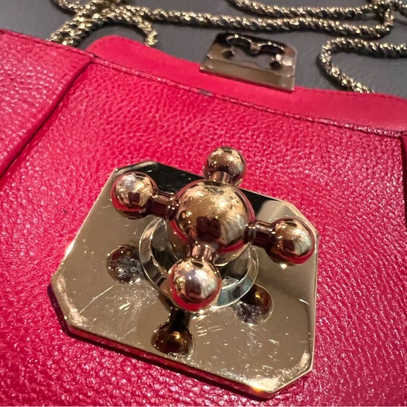 🔹CHLOE Red Leather Mini Elsie Bag - Picture 4 of 15